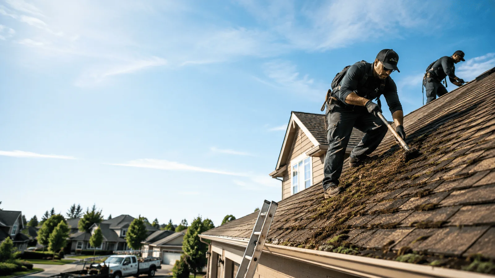 Roof Moss Removal in Centralia, IL near me